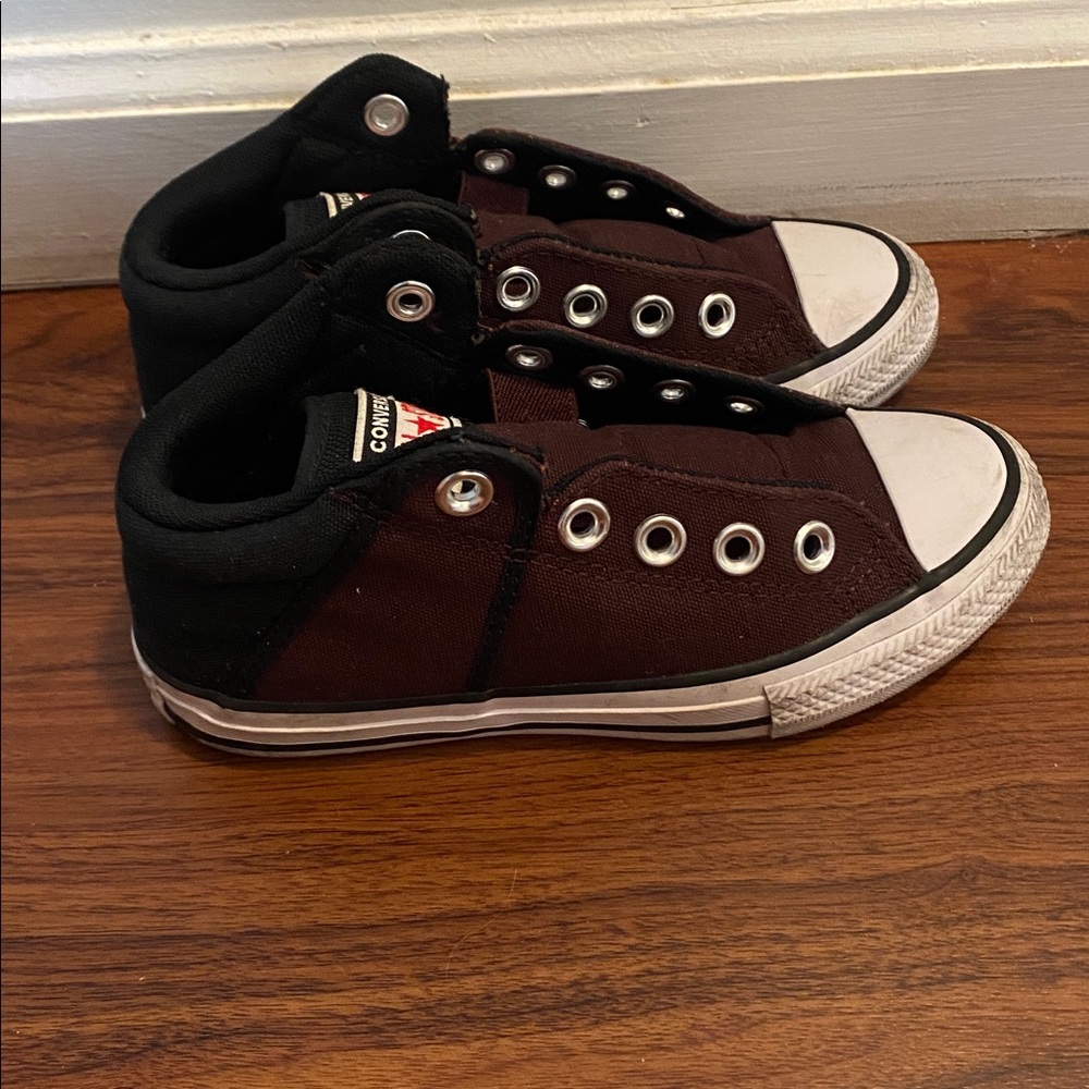 Converse Chuck Taylor All Star Axel Sneakers Maroon & Navy Blue Size Youth US 12